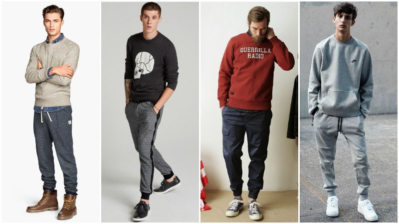 Shoes to wear hot sale with jogger pants