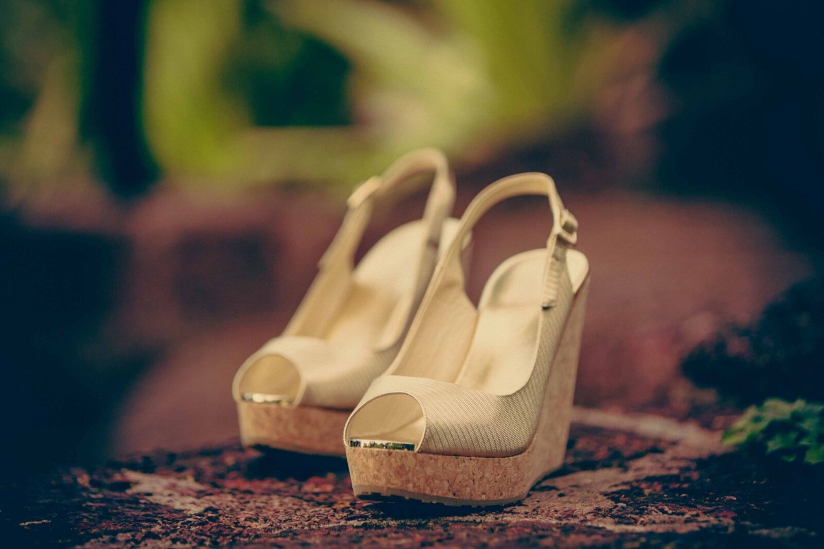 Patti Sandals | Bridal Block Heels in Custom Colours – aroundalways