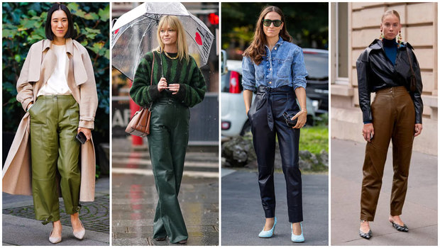 Leather Pants Trend- The Collective